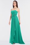ColsBM Caitlin Ceramic Modern A-line Spaghetti Sleeveless Appliques Bridesmaid Dresses