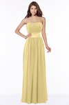 ColsBM Sabrina Gold Elegant Sweetheart Sleeveless Zip up Ruching Bridesmaid Dresses