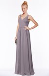 ColsBM Reyna Cameo Mature Sleeveless Chiffon Floor Length Ruching Bridesmaid Dresses